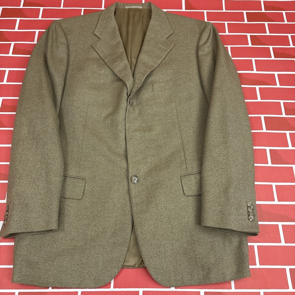Corneliani Sport Coat Blazer Wool Silk Cashmere Size 44R